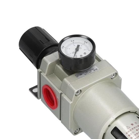 Séparateur D'Eau Air Comprimé 3/8 Avec Régulateur Automatique - Filtre Huile Et Réducteur Pression Pour Compresseur