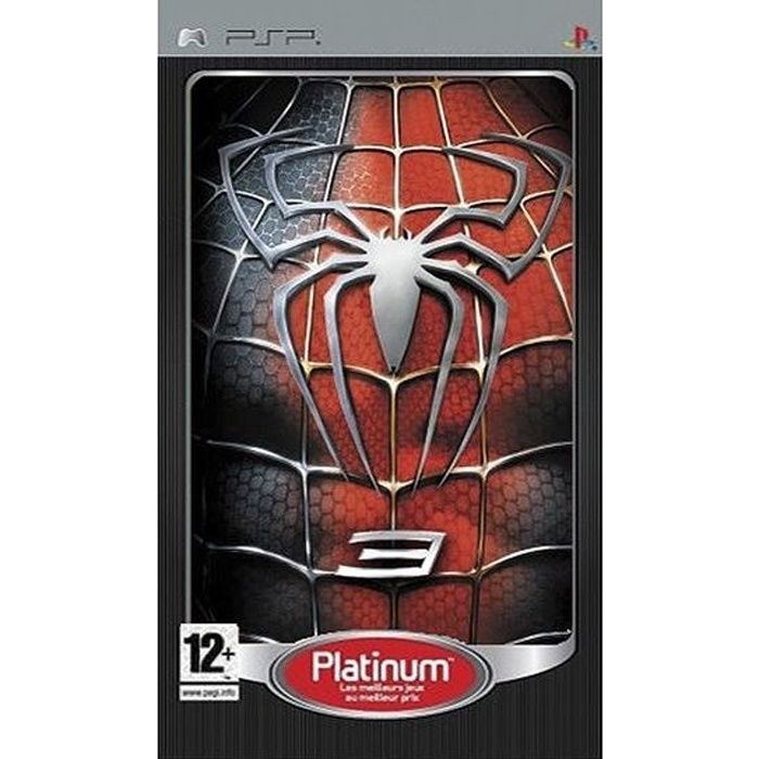 Deg Spiderman 3 Platinum / Jeu Console Psp