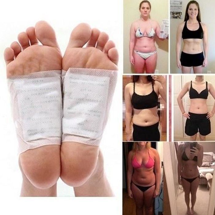10 Pcs Detox Pied Patch Améliorer Sommeil Minceur Soins Des Pieds Autocollants Perte de Poids Produits