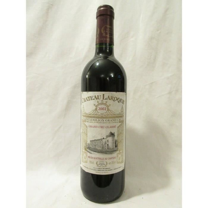 saint-émilion château laroque grand cru classé rouge 2002 - bordeaux france