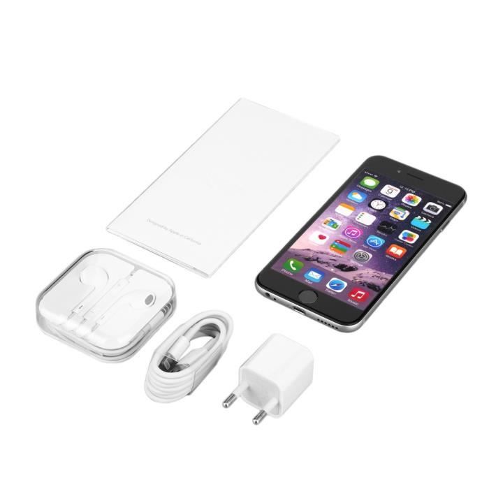iphone-6-64G sans empreintes digitales gris Réglementation européenne