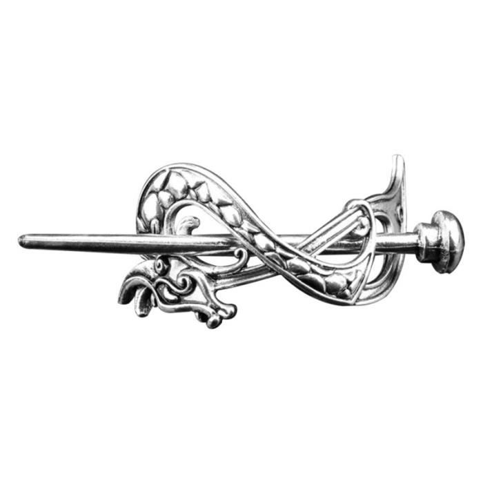 2 pièces pinces à cheveux décoratifs en métal rétro Vintage bâton de accessoires de épingles à pour dames femmes HAIR CLIPPER