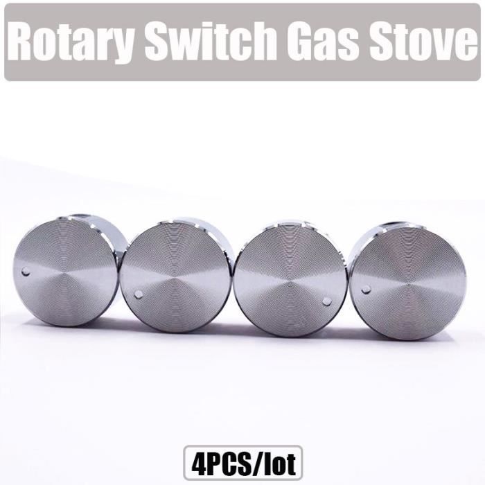 Commutateur rotatif cuisinière à gaz pièces cuisinière à gaz bouton en acier inoxydable bouton rond bouton pour cuisiniè*DI3966