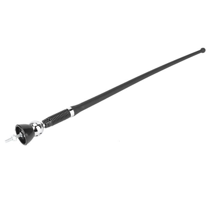 Drfeify antenne de toit Antenne montée sur le toit de l'antenne radio automatique de la voiture 36cm avec accessoire universel de