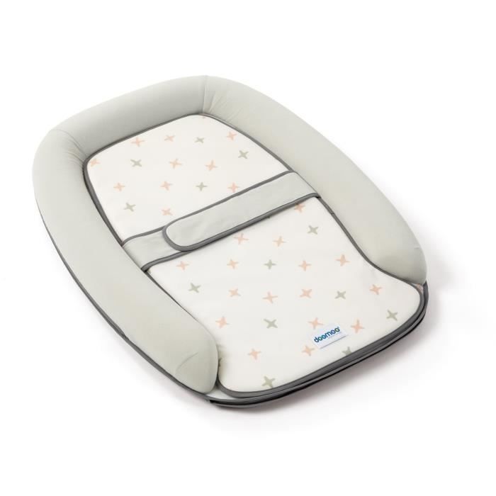 BABYMOOV Matelas à langer doomoo gris / rose