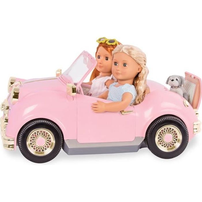 Voiture rétro pour poupée NC