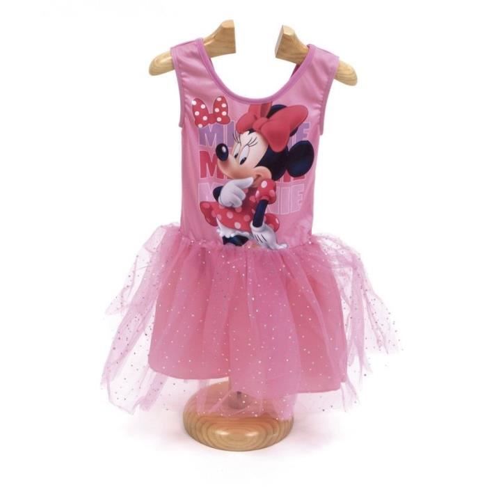 DISNEY Tenue de Danse Minnie Mouse Ballet Pour Enfants de 2, 4 et 6 ans