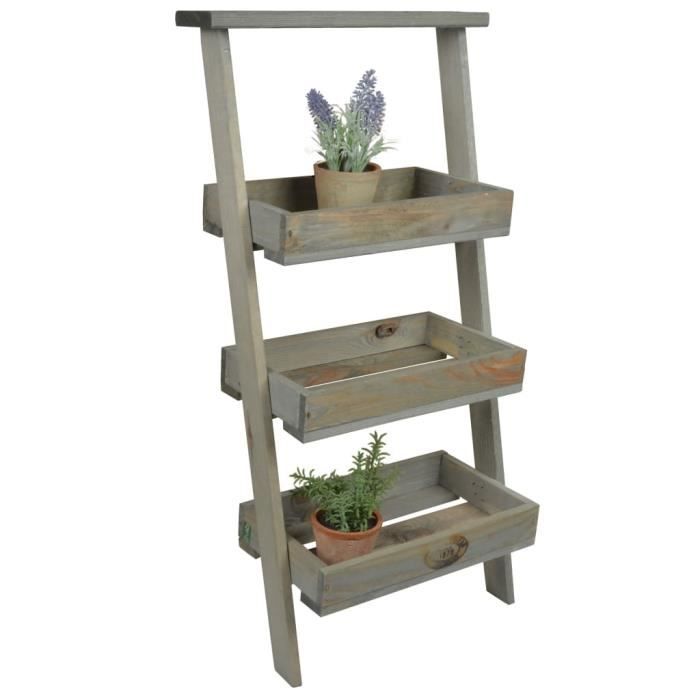 Esschert Design Échelle à plantes inclinée