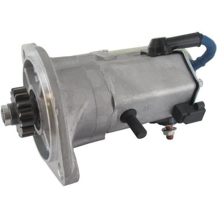 Démarreur électrique 12V 13 dents adaptable JOHN DEERE chargeurs modèles 6675, 7775, tracteurs 1070 et micro-tracteurs 4500, 4510, 4