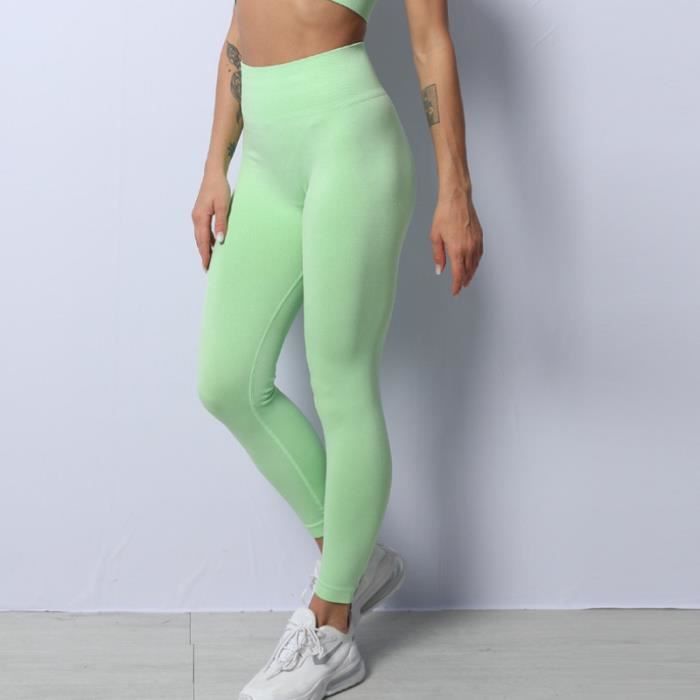 SURVETEMENT Femme - Pantalon de yoga absorbant l'humidité et à séchage rapide Pantalon de fitness sport - Vert CW™