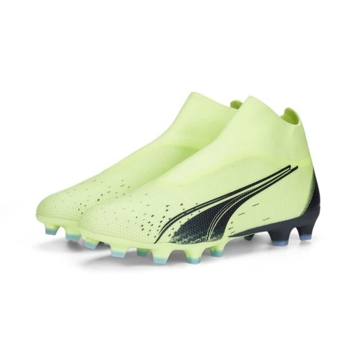 Chaussures de football de football Puma Ultra Match+ LL FG/AG - Fastest Pack - fizzy light-parisian night-blue glimmer - 41
