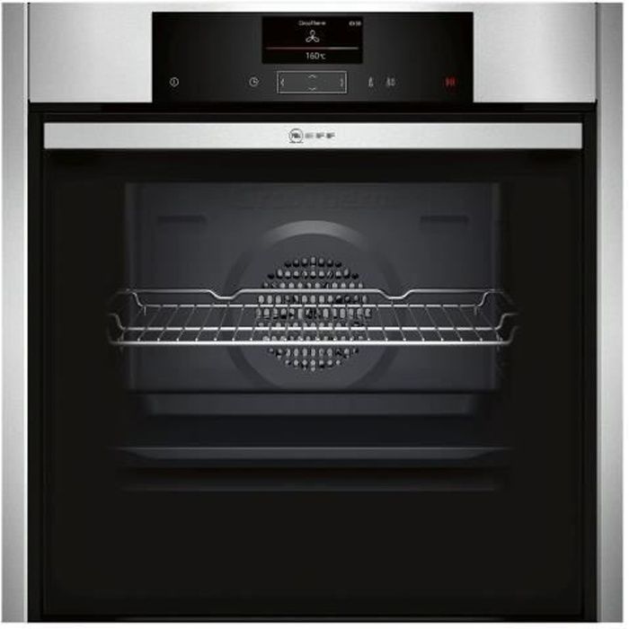 Neff B45CS24N0 Four intégrable niche largeur : 56 cm profondeur : 55 cm hauteur : 58.5 cm avec système auto-nettoyant classe A…