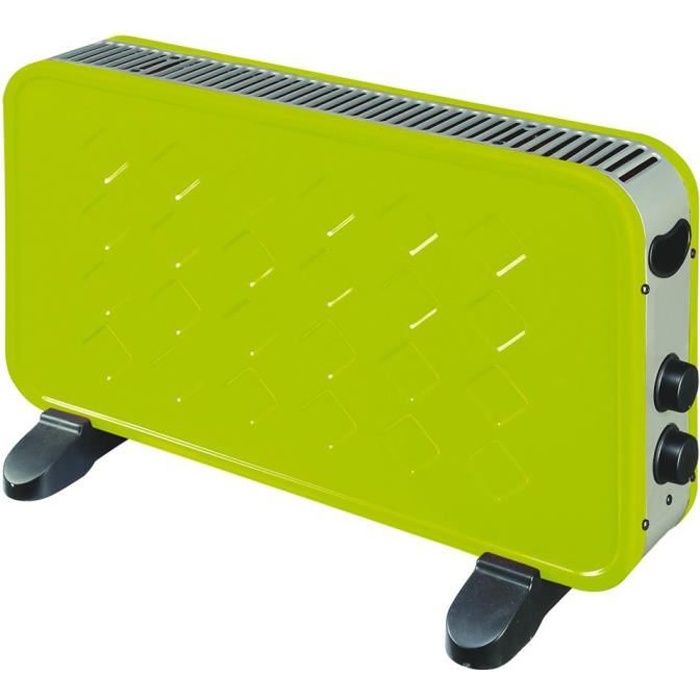 Poêle Panneau rayonnant Niklas Biscuit vert 1000/2000 W