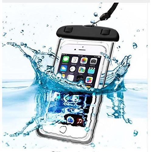 Housse étui etanche pochette waterproof ozzzo pour Xiaomi Redmi Note 8