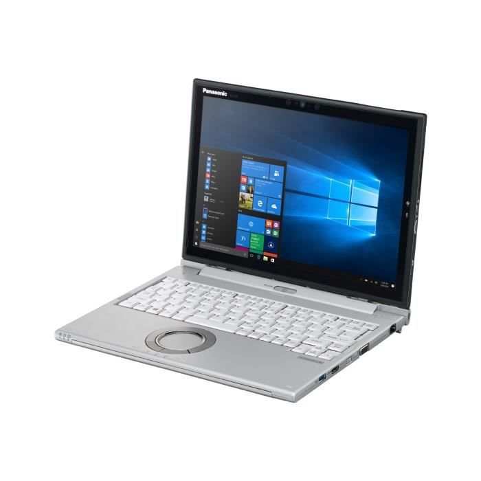 Panasonic Toughbook Cf-Xz6 Tablette Avec Socle Pour Clavier Core i5 7300U - 2.6 Ghz Win 10 Pro 8 Go Ram 256 Go SSD 12" Écran…