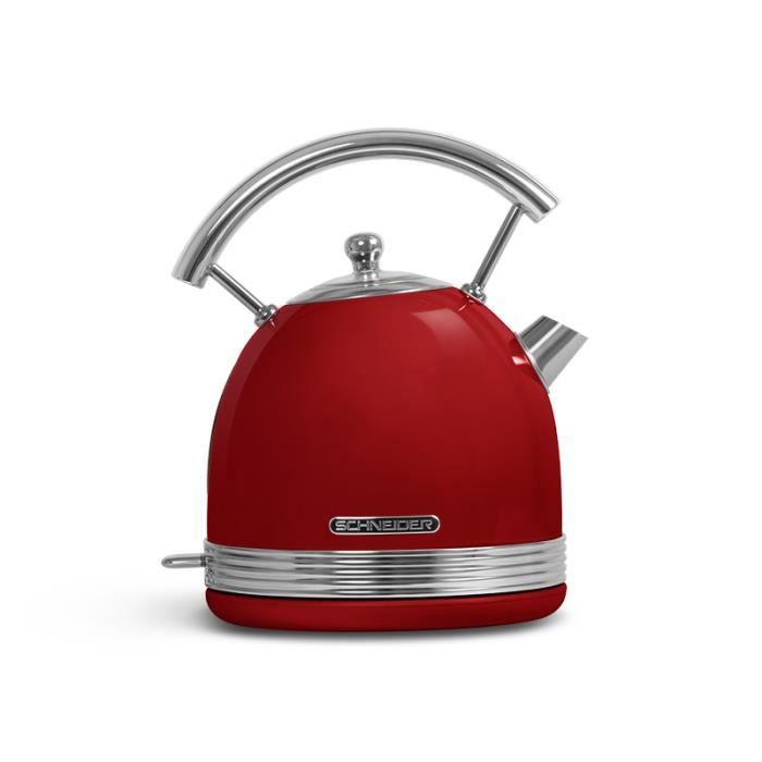 SCHNEIDER SCKE17R BOUILLOIRE VINTAGE ROUGE 1.7 LITRES