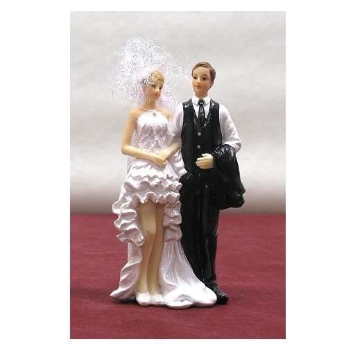 Figurine mariage N°1: Robe courte (x1) REF/SUJ4937