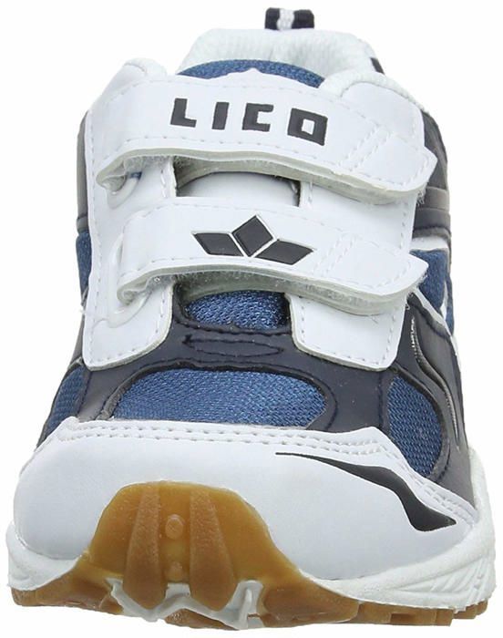 Lico Basket Multisport Indoor - LICO - Geka Bob V - Synthétique - Blanc/Marine - Scratch