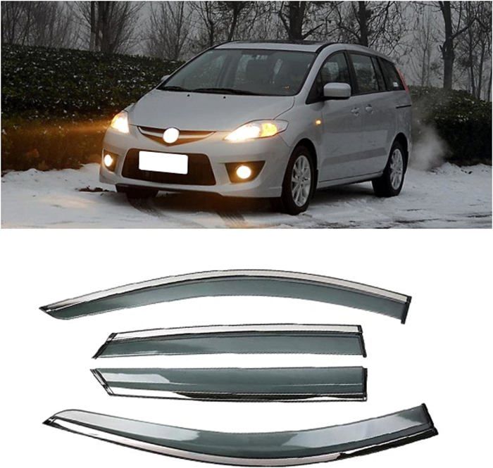 Deflecteur Auto 4 pièces Déflecteurs pour Auto pour Mazda5 2008-2010, DéFlecteurs Vent ...