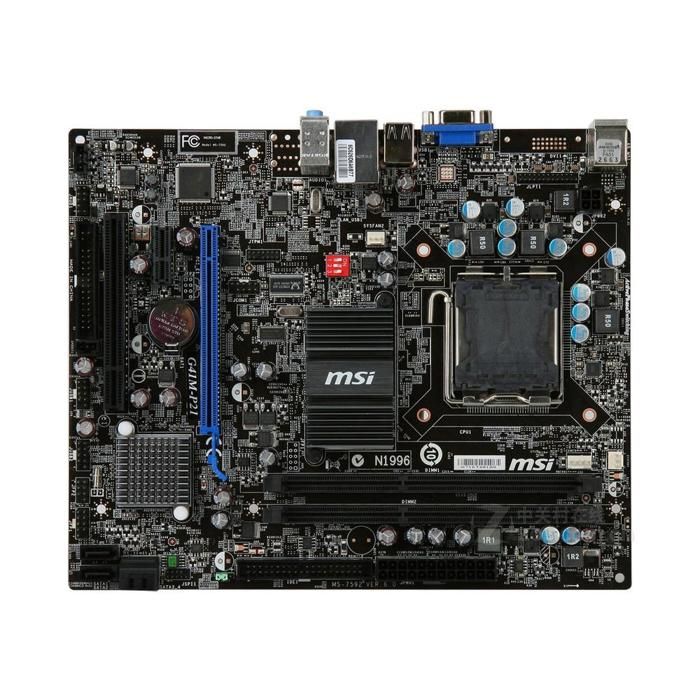 Carte mère MSI G41M-P21 Intel G41 LGA 775 2xDDR3 SDRAM 8 Go Micro ATX - Msi