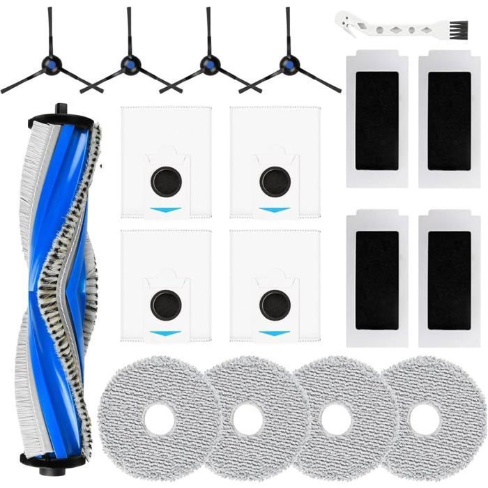4 Filtri HEPA Per Ecovacs Deebot T30: Pacco Ricambi Per T30 OMNI/PRO/COMBO, Lavabili E Riutilizzabili, Alta Efficienza