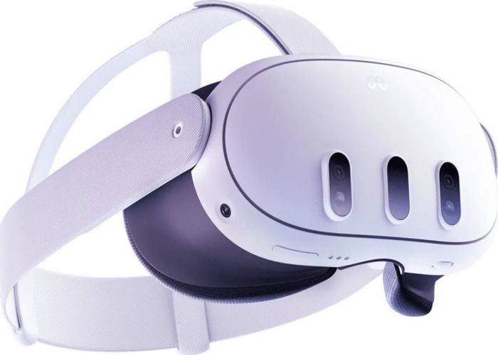 Dispositif de réalité virtuelle - Oculus - Quest 3 - Résolution 4128x2208 - Champ de vision 110° - USB-C