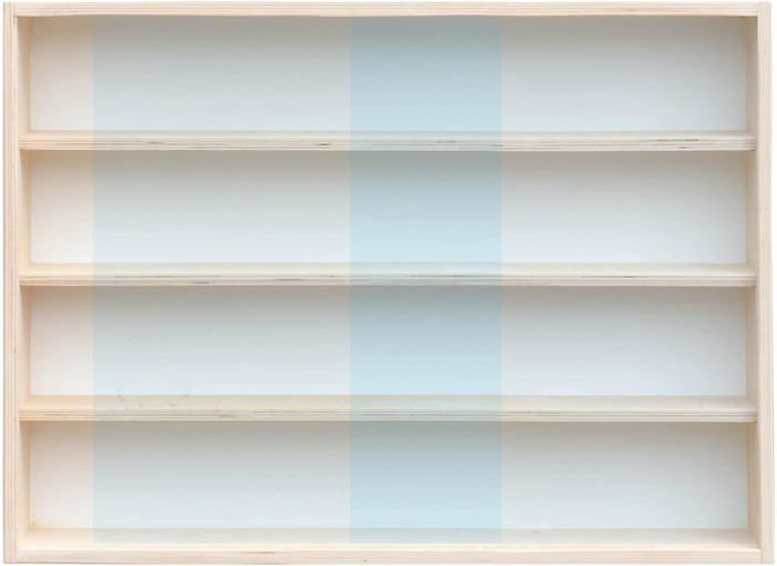 V60.6 Vitrine Regal Setzkasten Wandvitrine Hängevitrine Mit Plexiglas Regal 60 Cm Facher 6