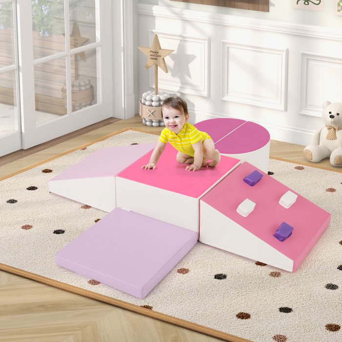 GOPLUS Jeu de Construction, 6 Blocs de Construction en Mousse pour ...