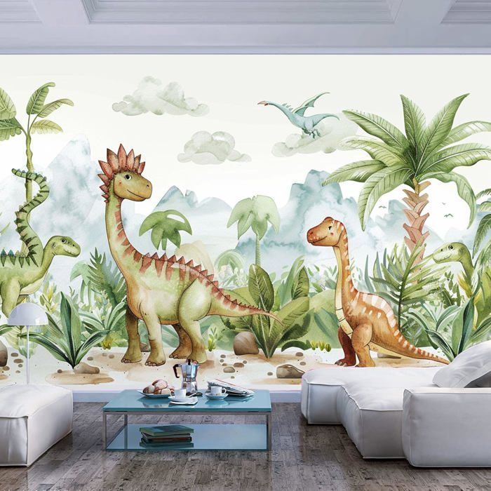 Papier Peint Panoramique Dinosaurenull