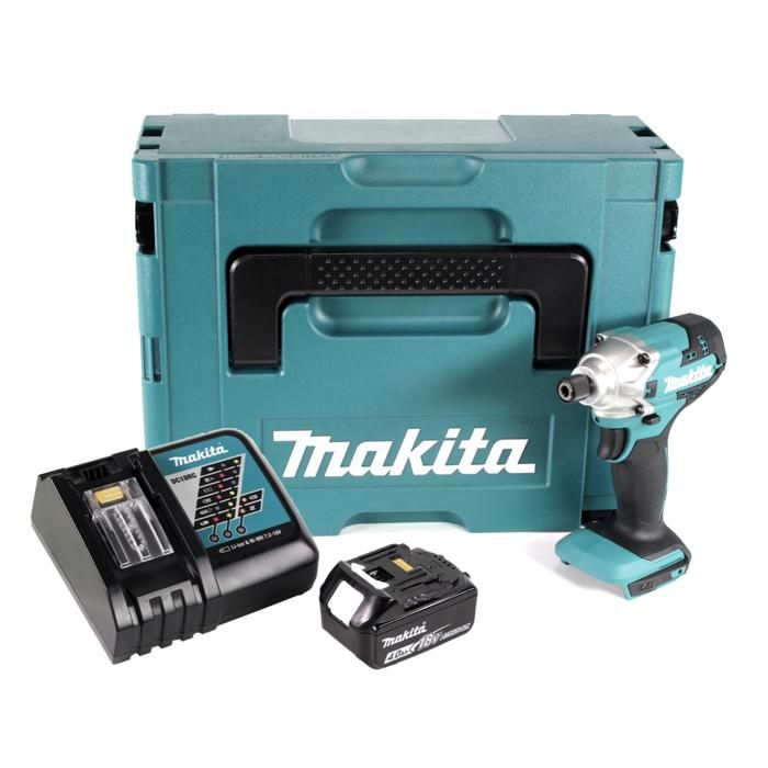 Makita DTD 156 RM1J Clé à choc sans fil 18V 155Nm + 1x batterie 4 0Ah + chargeur + Makpac - vue 2
