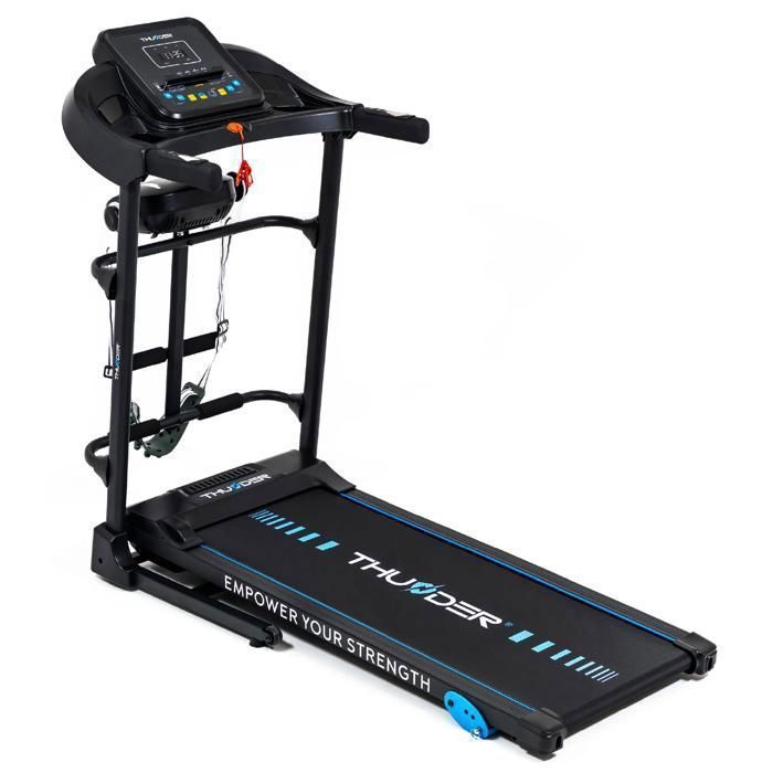 Tapis de course avec 3 modes de vitesse pour trainings de sport intense
