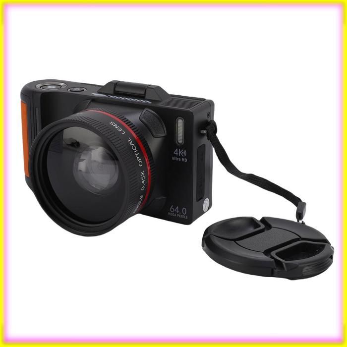 Appareil Rétro Multifonction Appareil Photo Numérique 4K 64MP - Zoom 18x, Écran Rabattable, Autofocus Appareil Photo Débutant Appareil Rétro Multifonction Appareil Photo Numérique 4K 64MP - Zoom 18x, Écran Rabattable, Autofocus Appareil Photo Débutant