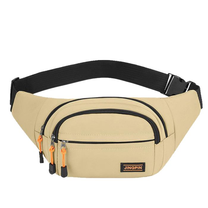 Sac Banane Homme Femme - Grande Capacité - Jaune - Imperméable - Multifonction