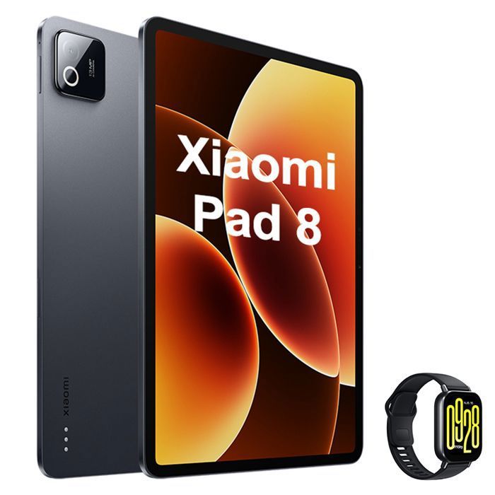 Xiaomi Pad 8 8 Go Procesador Snapdragon® 8s Gen 4 + Redmi Watch 5 Active