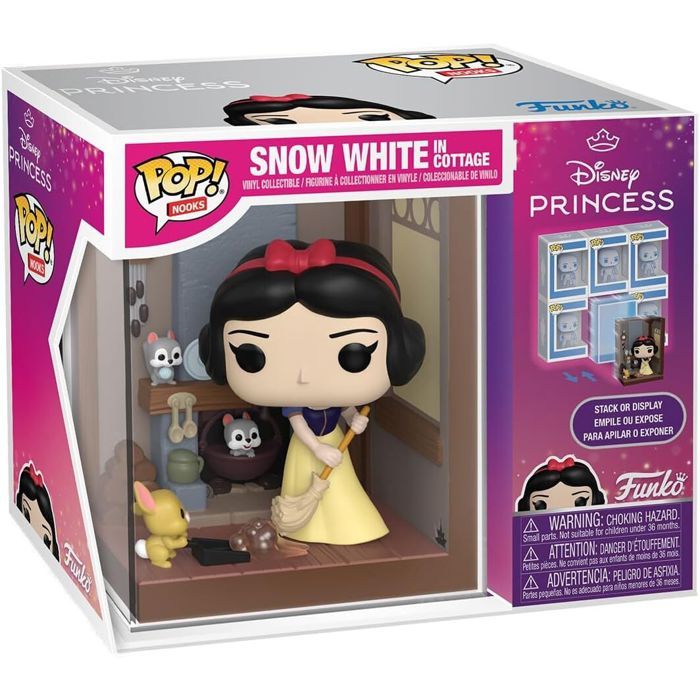 Figurine Funko Pop! - FUNKO - Nooks Blanche-Neige - Disney - Maison des 7 Nains - Collectible détaillé Figurine Funko Pop! - FUNKO - Nooks Blanche-Neige - Disney - Maison des 7 Nains - Collectible détaillé