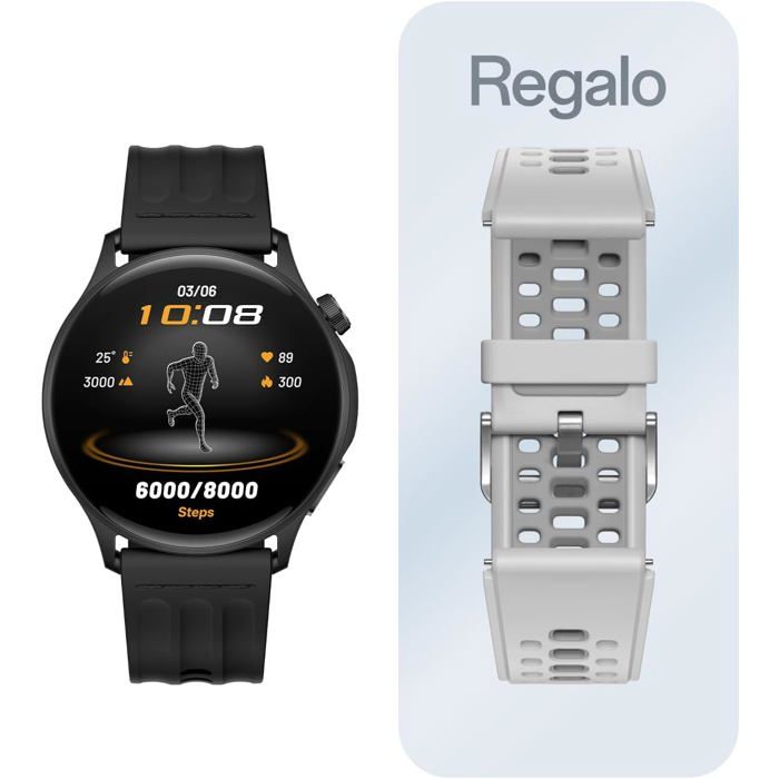 Montre connectée AMOLED noire - OPPO - Écran 1 5 - Jusqu’à 10 jours d’autonomie - ECG - SpO2