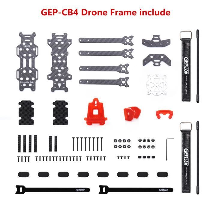 Kit de cadre de Drone FPV 7 pouces, empattement XL6, longue portée 265mm, Fiber de carbone 3K, haute qualité pour la course, Accessoires pour