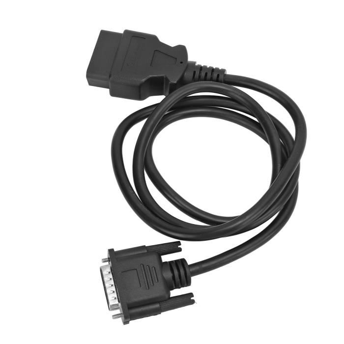 TMISHION connecteur de diagnostic OBD-II Câble d'extension de TMISHION connecteur de diagnostic OBD-II Câble d'extension de