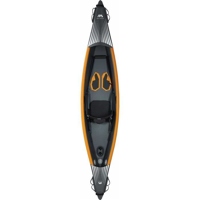 Kayak Gonflable - AQUA MARINA - Tomahawk AIR-K 375 - Blanc - 1 place - Adulte - Gonflable ...
