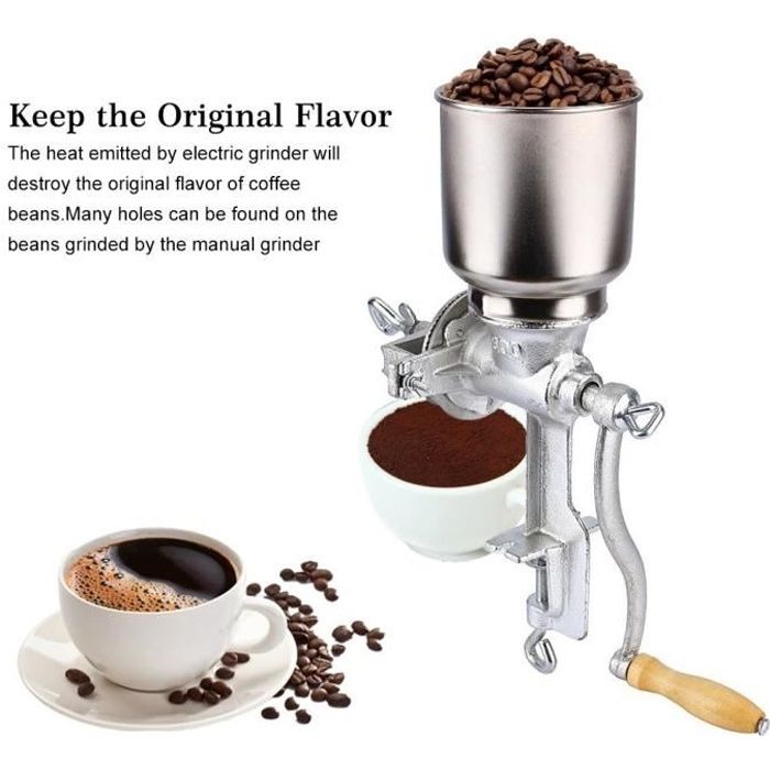 broyeur manuel broyeur de graines de cacao moulin à café -LAT