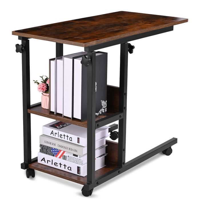 Table D'appoint Pliable Pour Ordinateur Portable, Bout De Canapé