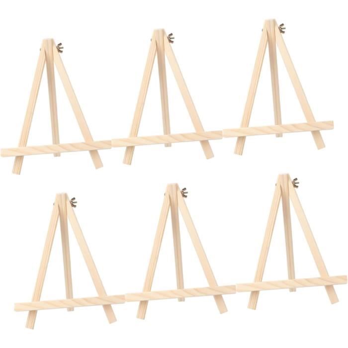 Lot De 12 Supports Chevalets Pour Cadre Photo En Fer - 2 Tailles, Avec Vis