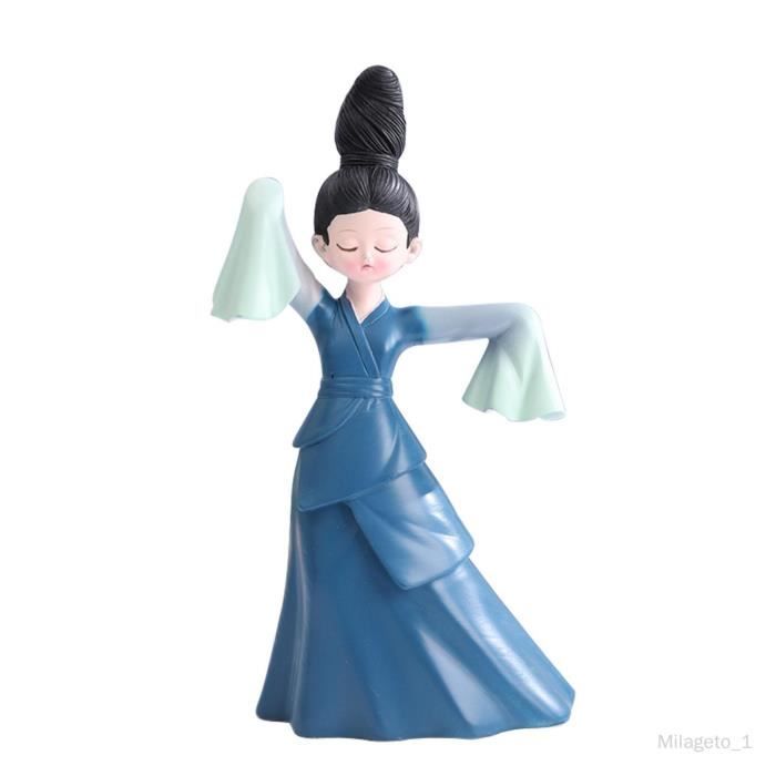 Figurine De Ballerine En Résine Décorative – Décoration D'intérieur élégante