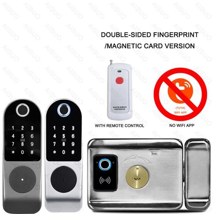 Coffre-fort biométrique pour pistolets , avec trois accès rapides : empreintes digitales, mots de passe et clés. Coffre-fort pour pistolet de poing pour la maison, la table de chevet, le mur