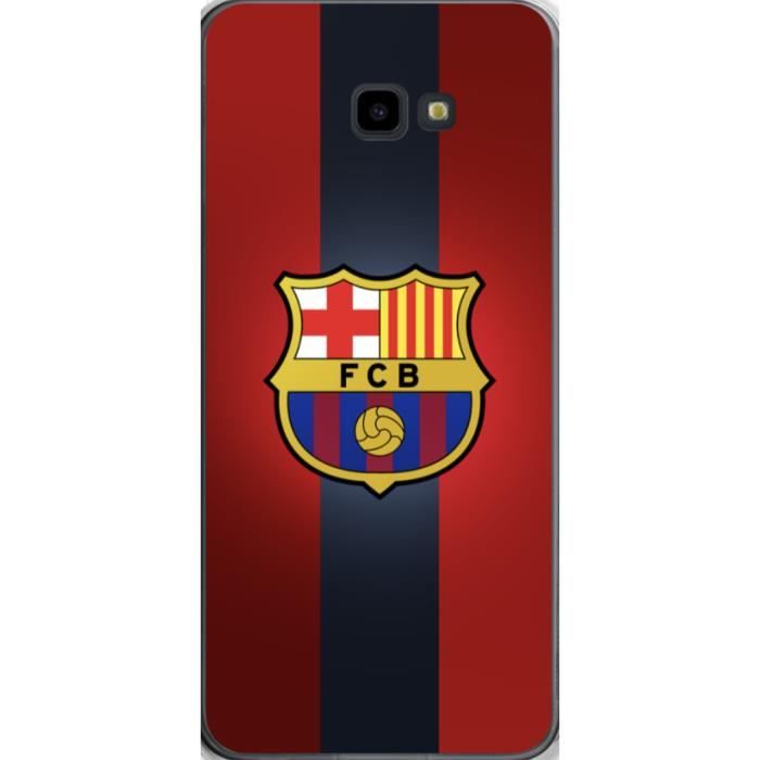Coque Samsung Galaxy J4 Plus 2018 FC Barcelona - Cdiscount Téléphonie