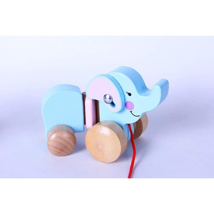 Jouets En Bois A Pousser Jouet Bebe Interactif Mignon Bebe Elephant Jouets A Tirer En Bois Elephant Joli Jouet Encouragent A355 Cdiscount Jeux Jouets