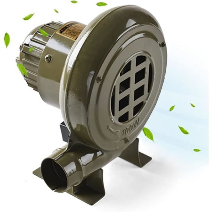 Souffleur Barbecue Électrique MDXVRKYBC 220V - Ventilateur Forge Avec Régulateur 1V-12V - Idéal Camping Et Outdoor (80W)