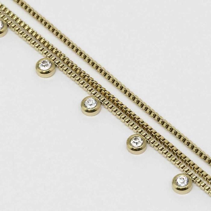 Bracelet De Montre ZRC France - Métal Doré/argenté - Largeur 26/28mm - Neuf Avec étiquettes