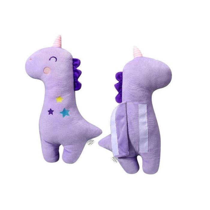 Tomoving Lot de 2 coussinets de ceinture de sécurité avec motif licorne pour ceinture de sécurité pour enfants et tout-petits 