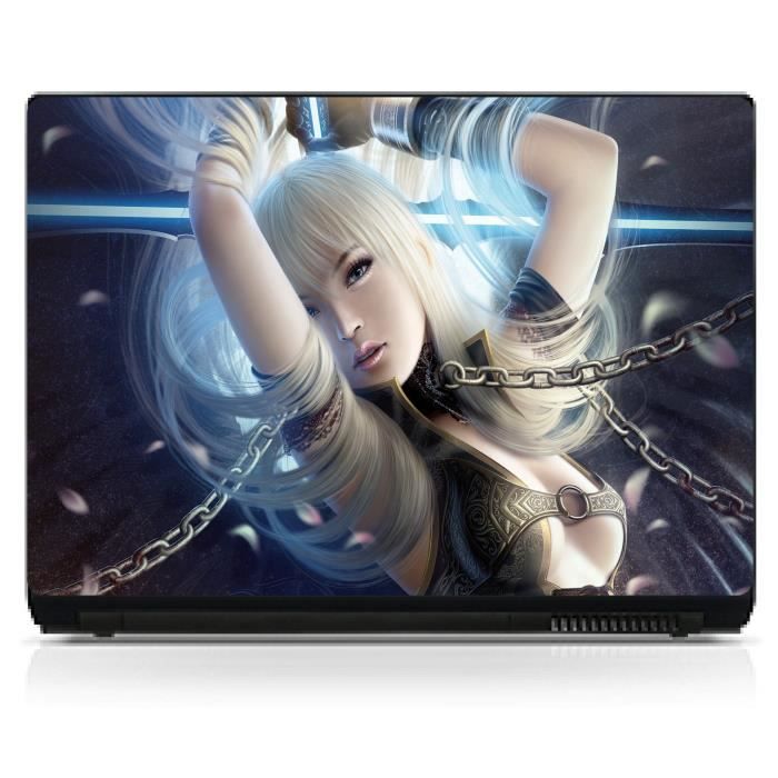 Sticker pc portable Anime PC H17 x L25cm - Cdiscount Informatique Sticker pc portable Anime PC H17 x L25cm - Cdiscount Informatique